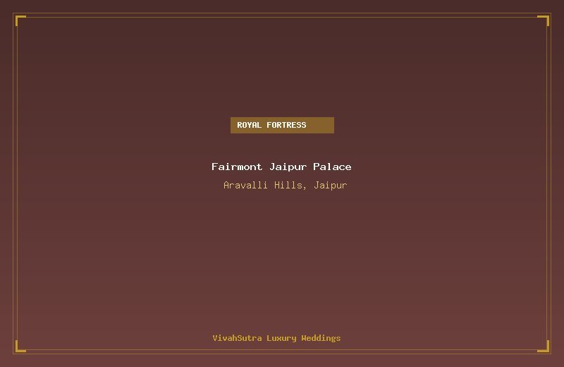Fairmont Jaipur Palace