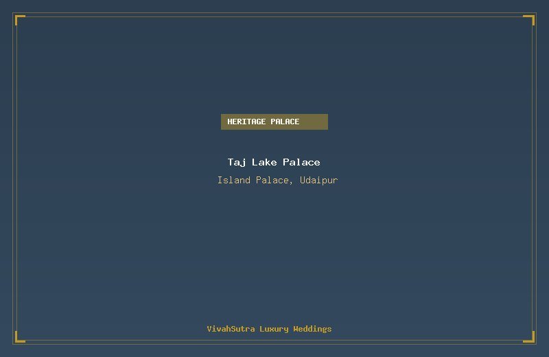 Taj Lake Palace
