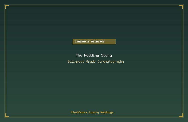 The Wedding Story India